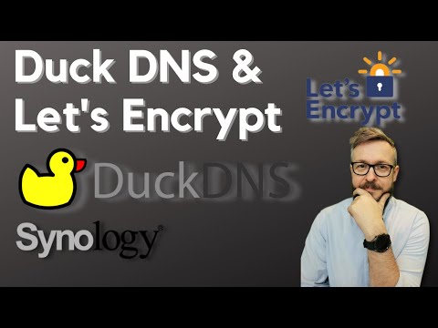 DuckDNS and Let's Encrypt for Home Assistant on Synology - #023