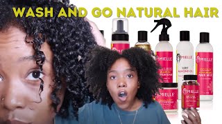Moisturizing  WASH AND GO  ROUTINE ON 3c/4a NATURAL HAIR ..worth the coin?