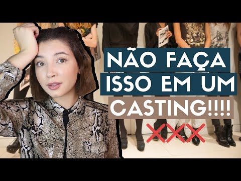 Vídeo: Como Fazer Um Casting