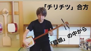 長唄三味線「チリチツ」合方 鷺娘より 【稽古三味線で合方演奏】 - YouTube