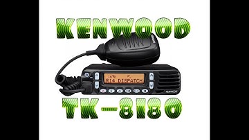 KENWOOD TK-8180 Programming and Firmware update - UPDATED