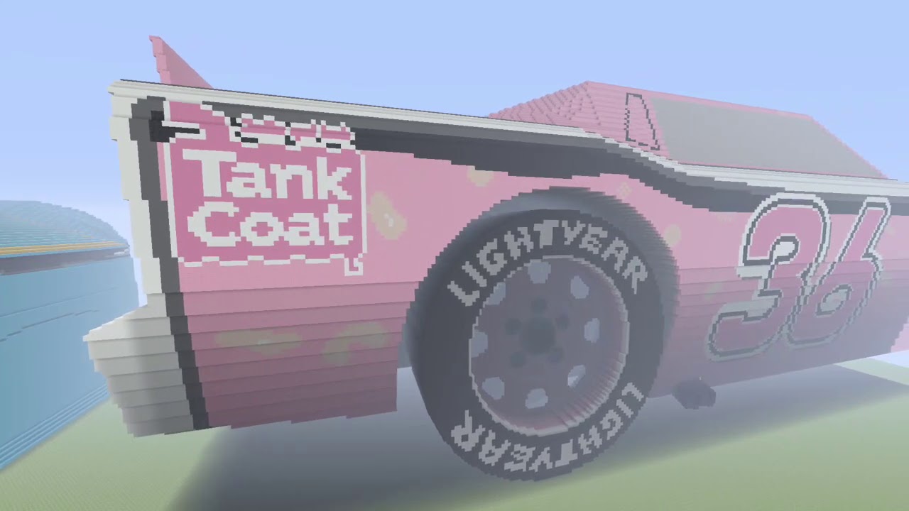 Minecraft Disney Pixar Cars Mega Build Eugene Carbureski (Tank Coat