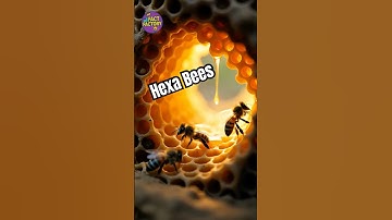 Why Bees Chose Hexagons—The Genius Geometry of Nature! #shorts