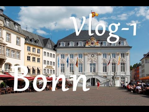 Bonn City Tour - Kicik Qəzinti - Centrum - Uni Bonn - Huma Mall - Sankt Augustin - Germany - VLOG-1