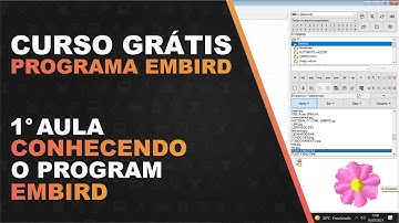 CURSO GRÁTIS EMBIRD | AULA 01 CONHECENDO O PROGRAMA EMBIRD