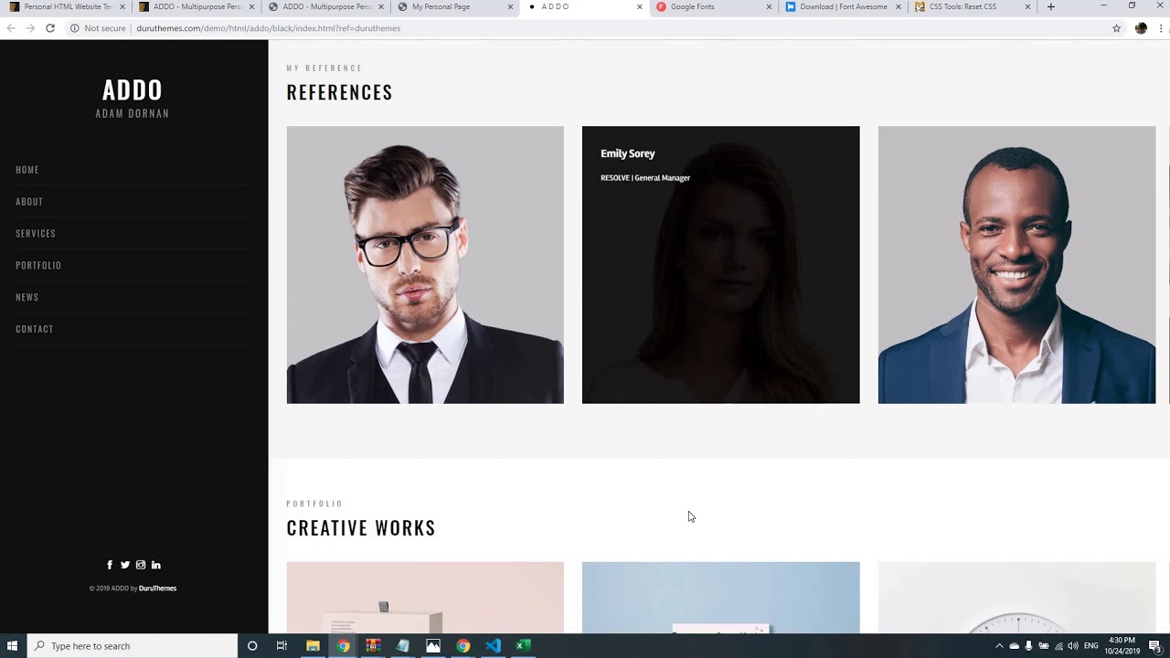 Tutorial Membuat Website Personal (HTML, CSS) Part1 - YouTube