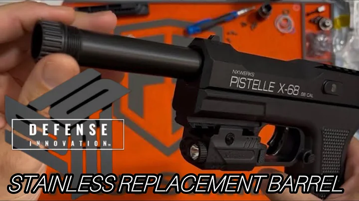 LL4D Defence Innovation Pistelle X68 (MCS) - 4.5” 0.683 Stainless Steel Replacement Barrel