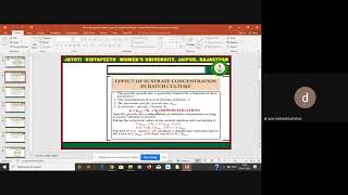 Microbial growth kinetics 2