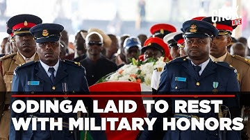 LIVE | Kenya Bids Final Farewell As Raila Odinga Laid To Rest At Family Home In Bondo