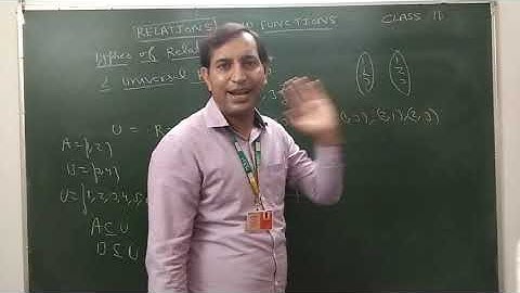 Suraj School Rewari/Relations and functions(L6)/CBSE  Class11 Maths/NCERT Ex 2.2 Intro(part3)