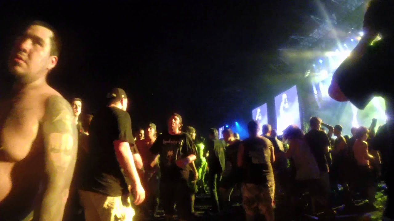 Lamb of God wall of death heavy montreal 2014 YouTube