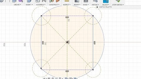 How to make construction line in  Fusion 360 | fusion 360 Tutorial |