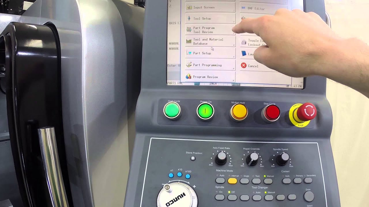 Setting Work Offset (X-Axis)