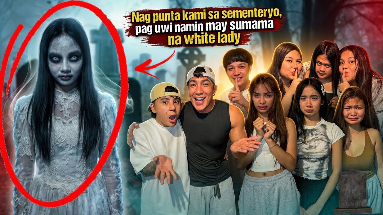 NAGPUNTA KAMI NG SEMENTERYO* PAG UWI NAMIN MAY SUMAMA NA WHITE LADY | FAMILYAY x FAMILYAY