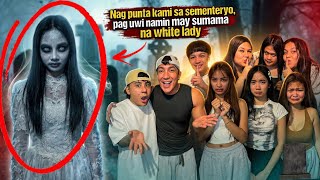 NAGPUNTA KAMI NG SEMENTERYO* PAG UWI NAMIN MAY SUMAMA NA WHITE LADY | FAMILYAY x FAMILYAY