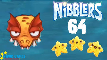 Nibblers - 3 Stars Walkthrough Level 64