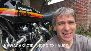 How i made a stainless Steel exhaust for a Kawasaki Z1R Turbo