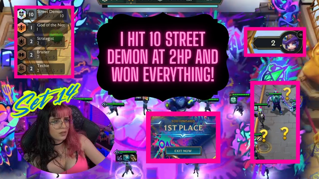 10 Street Demon at 2 HP and Still Win! | Insane TFT Comeback - YouTube