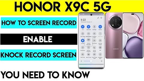 Honor X9c 5G - The Best Screen Recording You NEVER Knew About