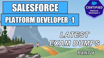 Salesforce Platform Developer - 1 | Salesforce PD1 Dumps (Latest Questions) | 100% Guarantee 🔥🔥