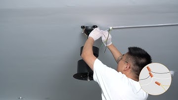 Installation Guide of Amico Ceiling Fans with Lights, 72 inch Indoor/Outdoor Ceiling Fan with Remote