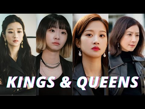 Kings & Queens 👑👸 ||  Kdrama Multifemale