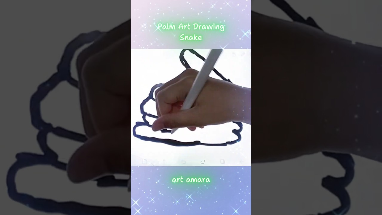 Create a Cool Snake with Palm Art! 🐍 | Easy Handprint Snake Drawing 