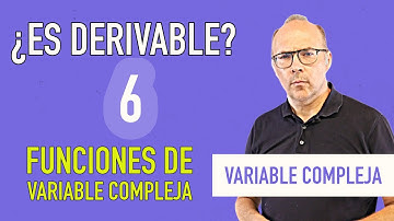 Variable compleja - ¿Es derivable? 6