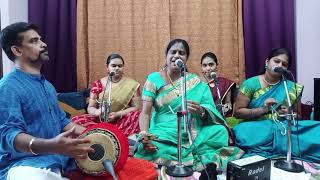 Palum Thaen Abishegamum - by Smt Gayatri Mahesh & A V Manikantan on Mridangam