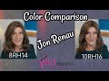 WIG COLOR COMPARISON | Jon Renau 10RH16 & 8RH14 | MARLENE'S WIG & CHAT STUDIO