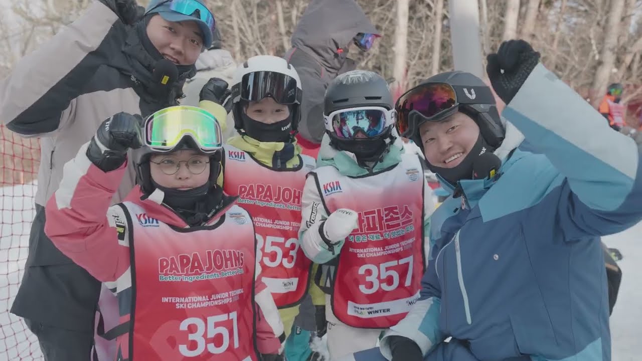 용평인터스키 | 2526 제 14회 전국주니어기술선수권대회 & 제 2회 국제기술선수권대회 스케치 | 인터팀 소속 선수 활주 영상