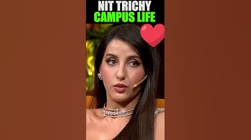 😍 NIT Trichy Beautiful campus life 💖 Best Motivation for JEE Aspirants 😍 JEE mains  ✨ iitjee #short