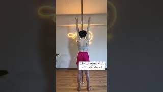 How to open your shoulders for Pole Backbends