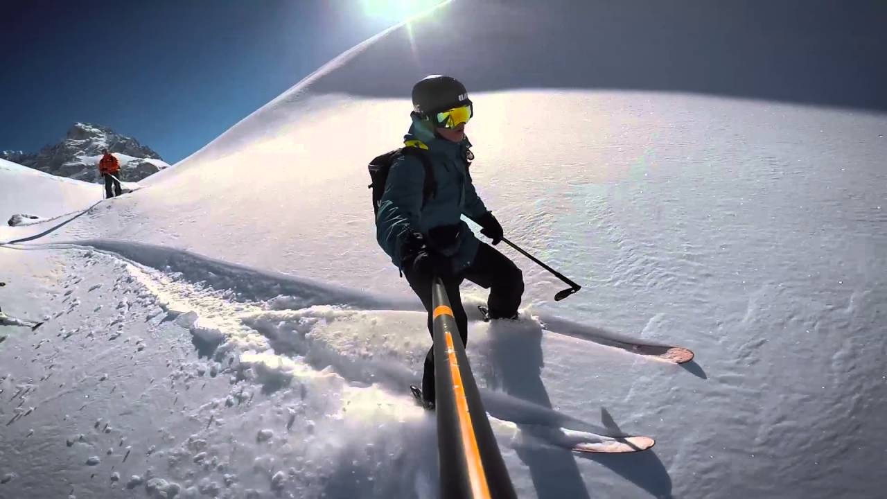 Backcountry Powder Skiing - GoPro HERO4 mini-edit - YouTube