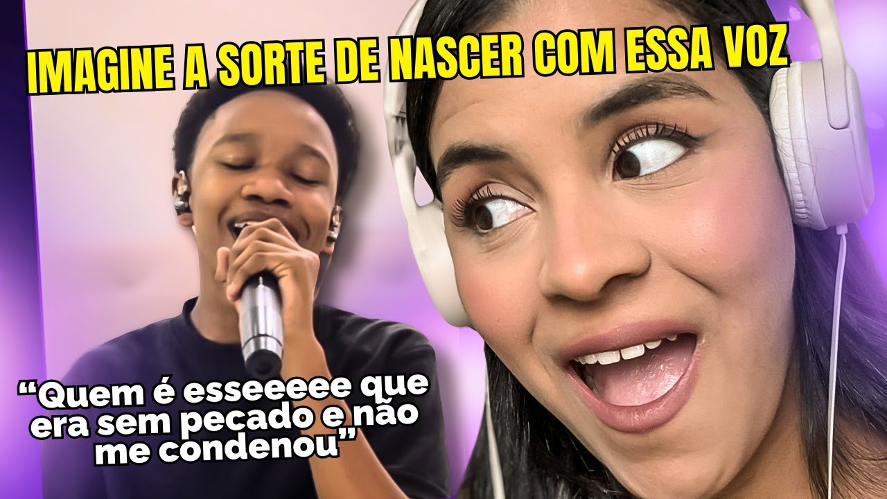 PROF DE CANTO REAGINDO A PESSOAS CANTANDO QUEM É ESSE DA JULIANNY SOUZA - UMA VOZ MELHOR QUE A OUTRA