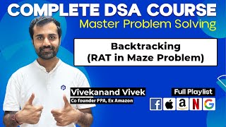 Backtracking | Rat in Maze Problem | L-96