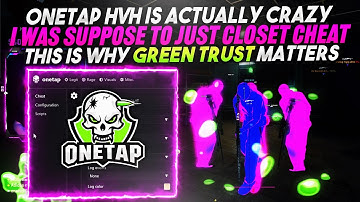 I WAS JUST TRYING TO CLOSET CHEAT | ONETAP | CSGO MM HVH