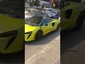 McLaren and BMW car