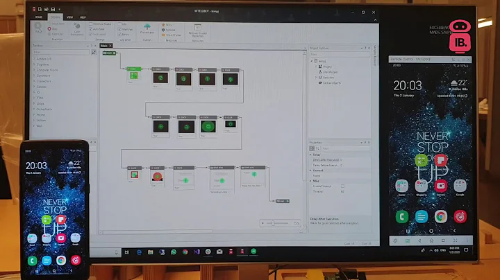 Automate tasks on your mobile | Robotic Process Automation (RPA) | Intellibot
