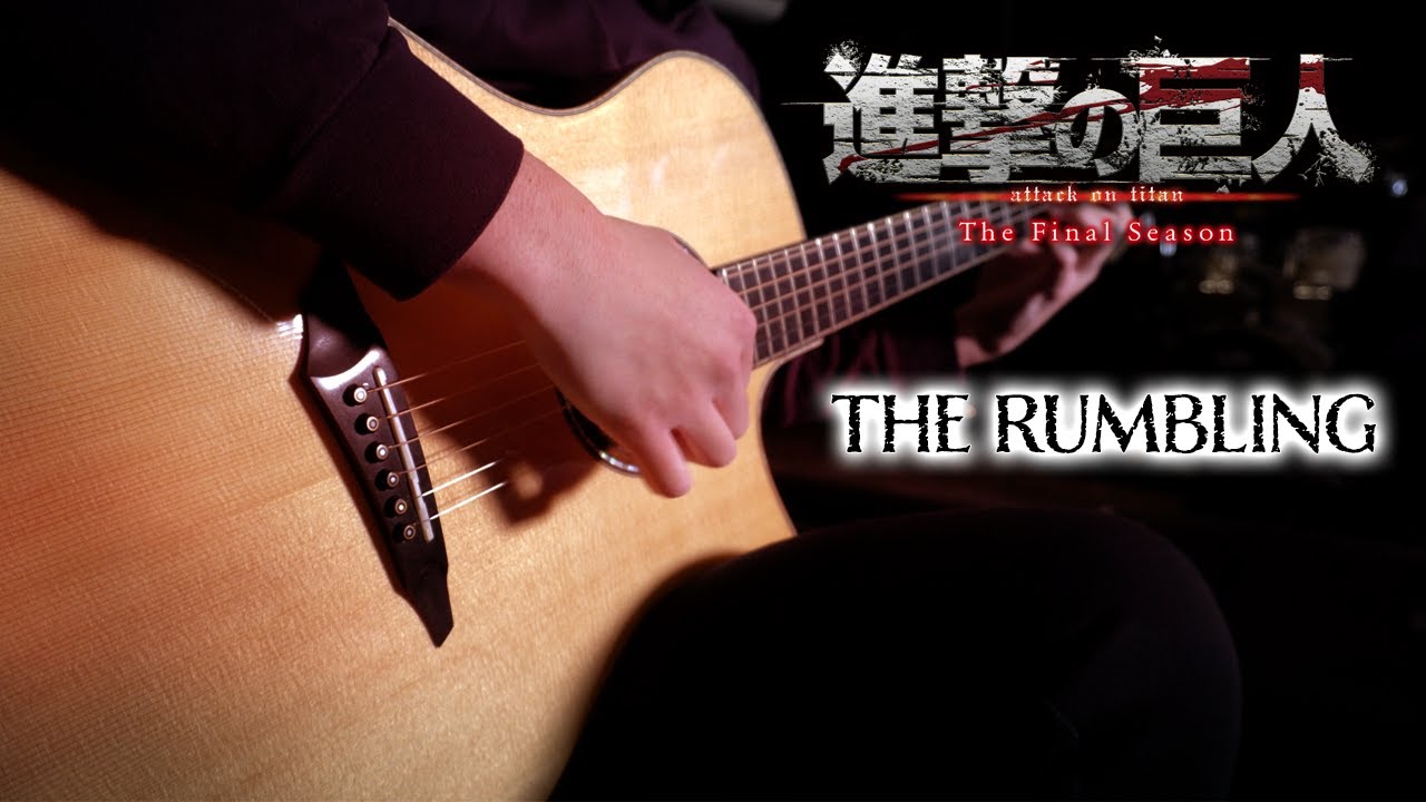 Attack On Titan Season 4 Part 2 Op The Rumbling Fingerstyle By Steve Hansen Tab Sheet Music Attack On Titan Season 4 Part 2 Op The Rumbling Fingerstyle By Steve Hansen Tab Sheet Music