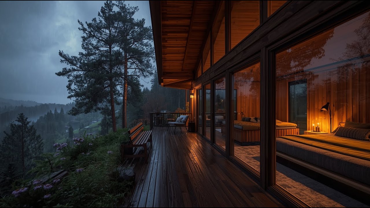 Peaceful Silence Relaxing Rain Music for Deep Sleep & Calm Mind