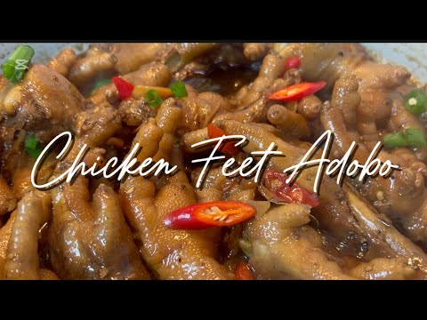 Mapapa unli Rice ka kapag ganitong luto ||Chicken Feet Adobo(Adobong Paa ng Manok)