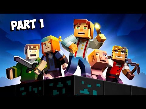 PETUALANGAN DUNIA KOTAK! NAMATIN Minecraft Story Mode Season 1