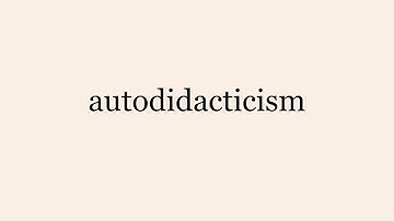 autodidacticism