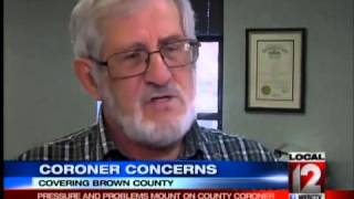 Pressure and problems mount on county coroner