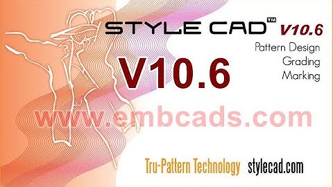 StyleCad V10.5 / 10.6 Full Work Windows 10-8-7 64Bit & 32Bit
