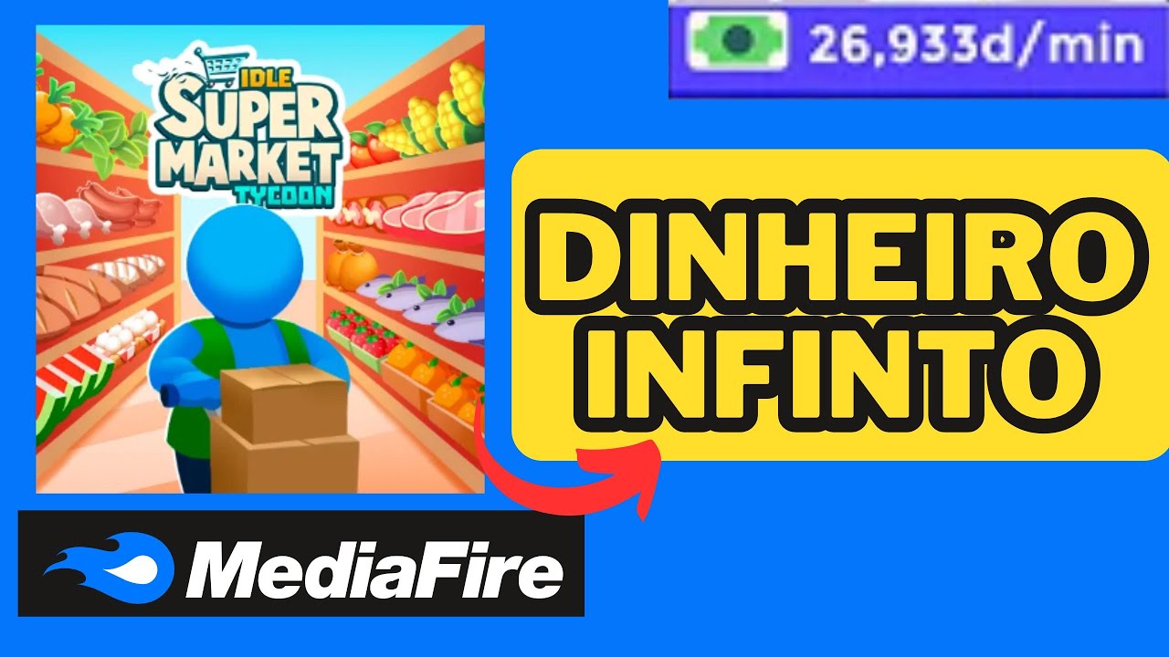 Idle Supermarket Tycoon Apk Mod, Dinheiro Infinito, Download 2024 YouTube