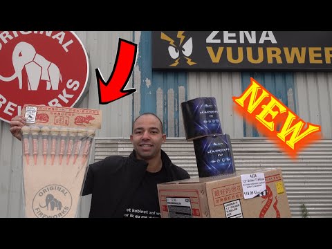 VUURWERK SHOPPEN IN BELGI! ZENA OLEN GIVEAWAY! 2023-2024