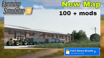 Fs20 mods - Nowa Bruzda Map |  100 + mods 