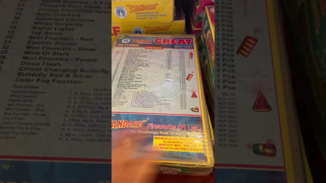 Standard Crackers Great Gift box | Diwali Special